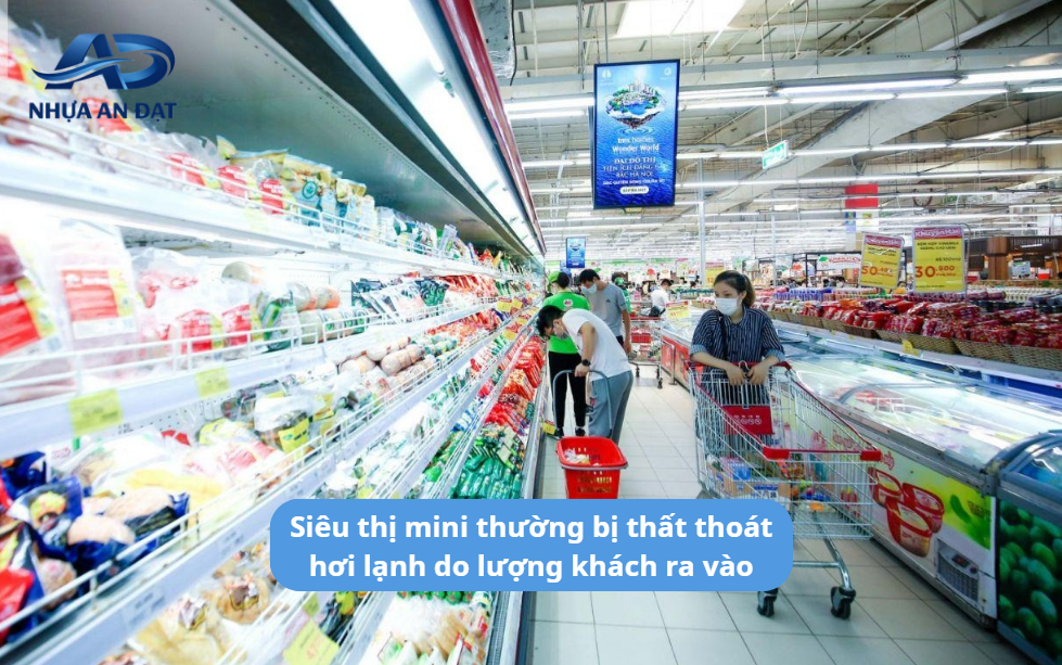 Rèm nhựa PVC cho cửa hàng, siêu thị mini có phù hợp không?